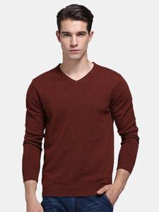 Mens Brief Style 100% Woolen Warm Knitted Sweater