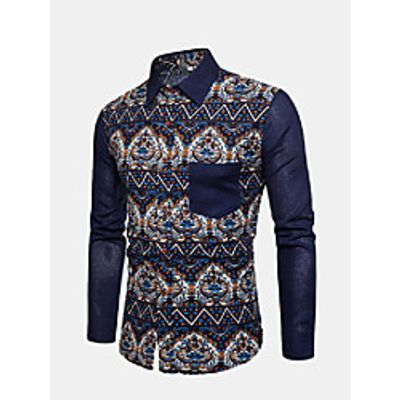 ethnic style men's shirts Lightinthebox