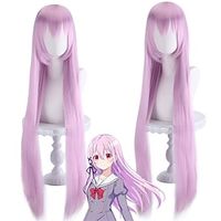 Engage Kiss Kisara Cosplay Wig 100cm Long Pink Yugiri Ayano Blue Heat Resistant Synthetic Hair Halloween Role Play Wigs miniinthebox - thumbnail