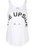 The Upside logo print tank top - White - thumbnail