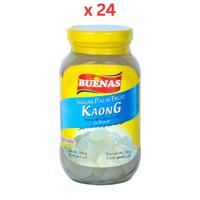 Buenas Sugar Palm Fruit White 340Gm Pack of 24