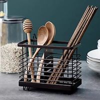 Chopstick Dishwasher Basket Utensil Drying Rack Chopstick Holder For Cutlery Cutlery Drainer Basket For Kitchen Sink Dishwasher Lightinthebox - thumbnail