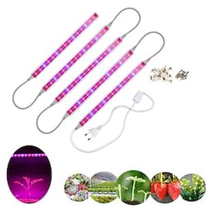 30cm LED Grow Light AC85-265V 6W T5 Tube Full Spectrum Phytolamps For Plants Vegetable Flowers Seeds Phyto Seedlings Lamp LED Plant Grow Lamp EU US UK AU Plug miniinthebox