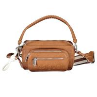 Desigual Brown Polyethylene Handbag - DE-28993