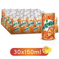 Mirinda Orange Small Mini Can 150ml Pack of 30