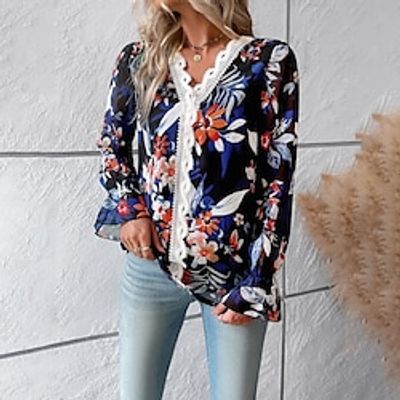 Women's Black Pink Red 3D Ruffle Long Sleeve Work Gothic Boat Neck Strapless Form Fit Portrait Fleece lined Bell Sleeve Fall  Winter Lightinthebox