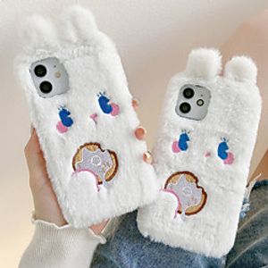 Phone Case For Apple Back Cover iPhone 12 Pro Max 11 SE 2020 X XR XS Max 8 7 Shockproof Dustproof Cartoon Plush miniinthebox
