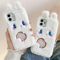 Phone Case For Apple Back Cover iPhone 12 Pro Max 11 SE 2020 X XR XS Max 8 7 Shockproof Dustproof Cartoon Plush miniinthebox - thumbnail