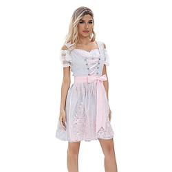 Oktoberfest / Beer Masquerade Adults' Women's Dresses Halloween Halloween Party / Cocktail Halloween Masquerade Easy Halloween Costumes Lightinthebox