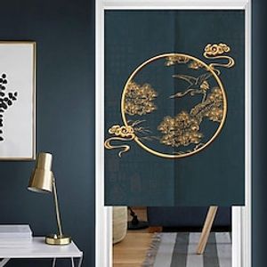 Japanese Noren Curtain Door Cover Doorway Curtain Panel Traditional Chinese Printed Door Tapestry Room Divider Curtains for Kitchen Sushi Bathroom Livingroom Bedroom miniinthebox