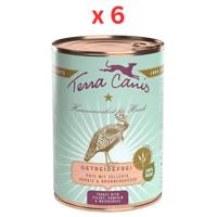 Terra Canis Grain Free Turkey Dog Wet Food - 6 X 400G