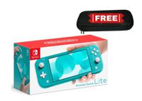 Nintendo Switch Lite Turquoise - Storage Case Free