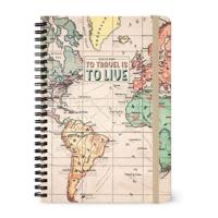 Legami Large Weekly Spiral Bound Diary 16 Month 2022/2023 (15 x 21 cm) - Travel - thumbnail