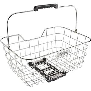 Electra Stainless Wire Mik Rear Basket Silver