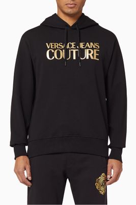 Logo Cotton Hoodie Logo Cotton Hoodie