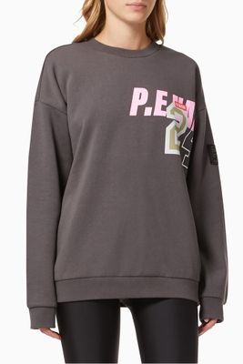 Goal Line Sweatshirt in Organic Cotton Hemp Blend