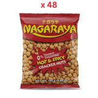 Nagaraya Cracker Nuts Hot & Spicy 160G Pack of 48