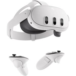 Quest 3 Advanced All-In-One VR Headset |Storage 128GB | Color White