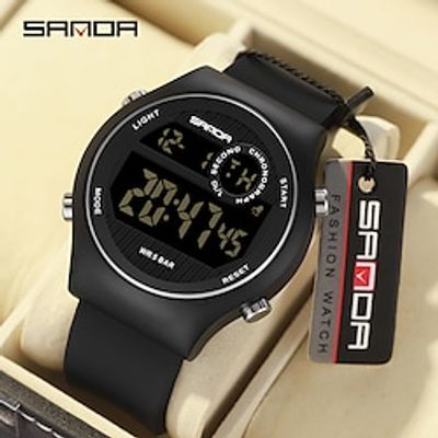 SANDA Men's Watches Outdoor Sport Military Digital Watch 50M Waterproof Wristwatch for Men Clock Relogio Masculino miniinthebox
