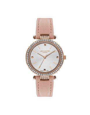 Lee Cooper Women's Analog Silver Dial Watch - (Lc07463.437)