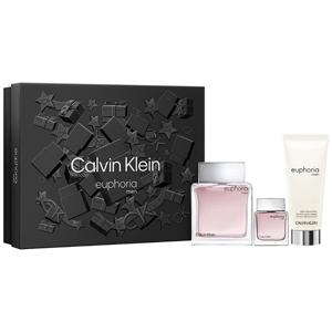 Calvin Klein Euphoria M 3Pc Set (100Ml Edt+15Ml Edt+100Ml A/Shave Balm) Set