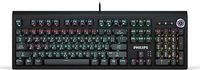 Philips USB Wired Mechanical Gaming Keyboard Black -SPK8601