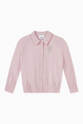 Crystal Monogram Cardigan in Wool Crystal Monogram Cardigan in Wool
