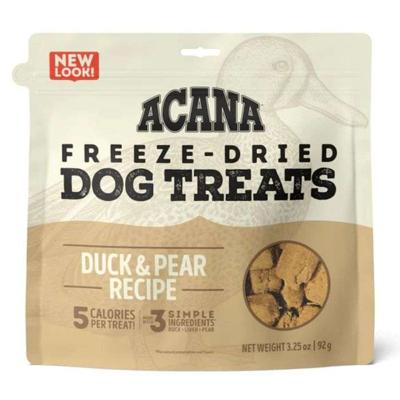 Acana Duck & Pear Freeze Dried Dogs Treats 92G