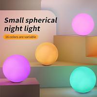1pc LED Diving Floating Pool Light Ball 16 RGB Colors Waterproof Outdoor Decor, Portable and Chargeable Night Light for Home, Indoor and Pool Lightinthebox