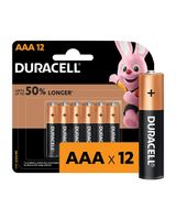 Duracell AAA 1.5V Alkaline Batteries Extra Life Long Power Pack of 12 Duracell AAA 1.5V Alkaline Batteries Extra Life Long Power Pack of 12