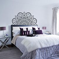 Removable DIY New Arrival Lotus Meditation Buddha Namaste Mandala Headboard Wall Sticker Art Bedside Vinyl Decal Bedroom Home Decorative miniinthebox Removable DIY New Arrival Lotus Meditation Buddha Namaste Mandala Headboard Wall Sticker Art Bedside Vinyl Decal Bedroom Home Decorative miniinthebox