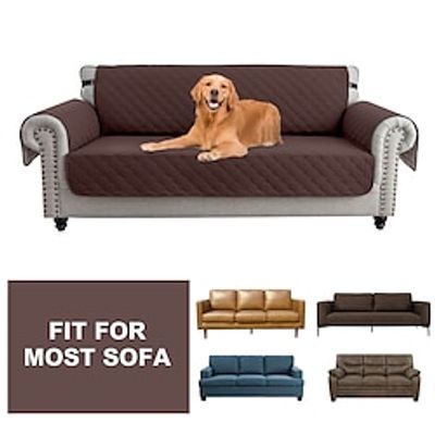 100% Waterproof Sofa Covers Couch Cover Sofa Cover Recliner Cover for Dogs,Couch Protector Non-Slip Sofa Slipcover for 1/2/3/4 Cushion Couch Reclining Furniture Protector for Pets, Kids,Dog miniinthebox