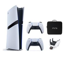 Sony PlayStation 5 Pro 2TB Digital Console (International) with Extra Controller, Dock Station & Bag