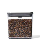 OXO 2.5 Liter Steel Rectangle Pop Clear Container