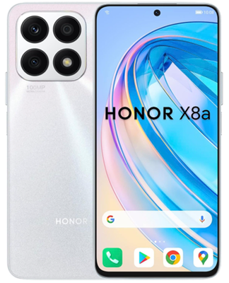 Honor X8A, 8GB RAM, 128GB, 4G, Titanium Silver