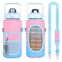 Mobile phone Bag Water Bottle Carrier Bag With Zipper Bag With Handle Gradient Color Water Bottle Holder For running hiking cycling and other outdoor activities miniinthebox - thumbnail