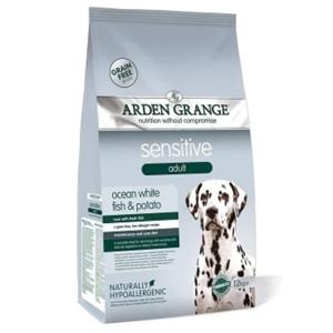 Arden Grange Sensitive Adult Dry Dog Food - 12Kg