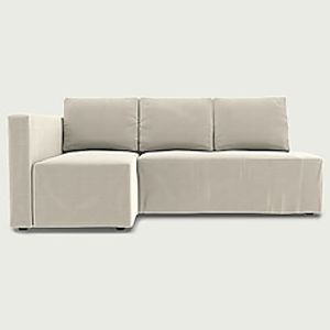 IKEA Chunky Corduroy Friheten Sofa Bed With Left Chaise Cover Regular Fit With Piping Machine Washable Lightinthebox