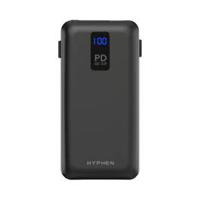 Hyphen HPB-20BLKTC7900 Type-C & Micro-USB 20,000mAh X-Pro PD Power Bank, Black