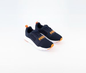 Junior Boys Wired Shoes  Peacoat/Firecracker