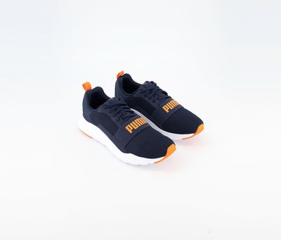 Junior Boys Wired Shoes  Peacoat/Firecracker