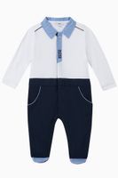 Polo Collar Sleepsuit - thumbnail