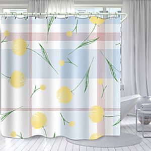Flower Mix And Match Series Digital Printing Shower Curtain Shower Curtains  Hooks Modern Polyester New Design Lightinthebox