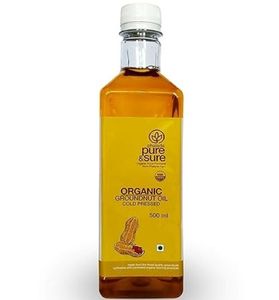 Phalada Pure And Sure Organic Ground Nut Oil 500ml