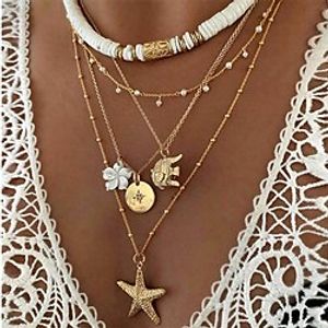 Women's necklace Fashion Outdoor Elephant Necklaces miniinthebox