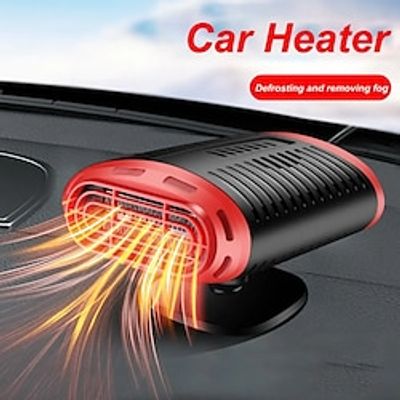 150W Car Heater Electric Cooling Heating Fan 12V Electric Dryer Windshield Defogging Demister Defroster Cigarette Lighter Lightinthebox