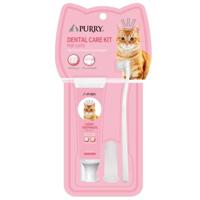 Purry Dental Kit For Cats-Milk Flavour