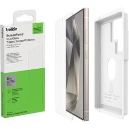 Belkin ScreenForce InvisiGlass Treated Screen Protector for Samsung Galaxy S25 Ultra (BL-S25-UL-GLS-SP)