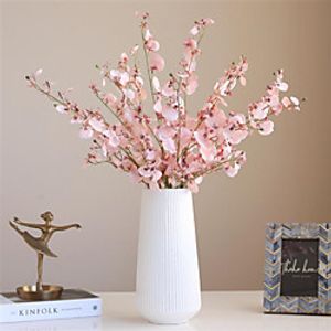 Autumn Dancing Orchid Simulation Flower High Quality Fake Flower Living Room Flower Arrangement 1 Piece miniinthebox