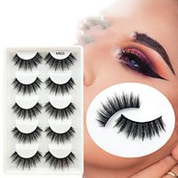 6D8D 5 Pairs False Eyelashes M600 Series False Eyelashes Thick Eyelashes HandMade Lashes Cruelty False Eyelashes Lightinthebox - thumbnail